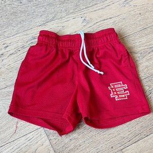 Eric Emanuel Red Kids Shorts